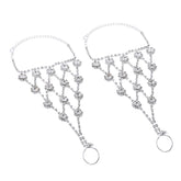 Yellow Chimes Elegant Anklets - Ideal for Anniversary Gift